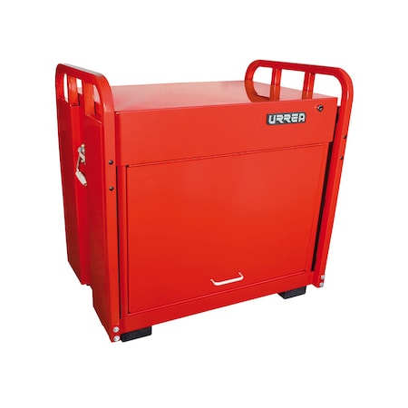 Urrea Service Box, 7 Drawer, Red, 30 in W x 27 in D x 20 in H JSB307